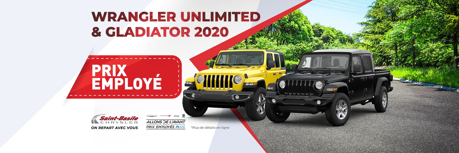 Concessionnaire Chrysler Dodge Jeep RAM à StBasile StBasile Chrysler