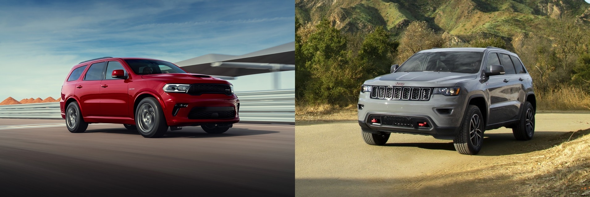 Jeep Grand Cherokee vs Dodge Durango SUV Comparison Hanna Chrysler Ltd.
