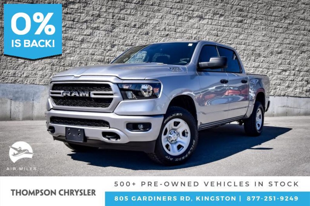 New 2023 Ram Tradesman | R-V CAM | Trailer Hitch | Sport Appear Truck Crew Cab
