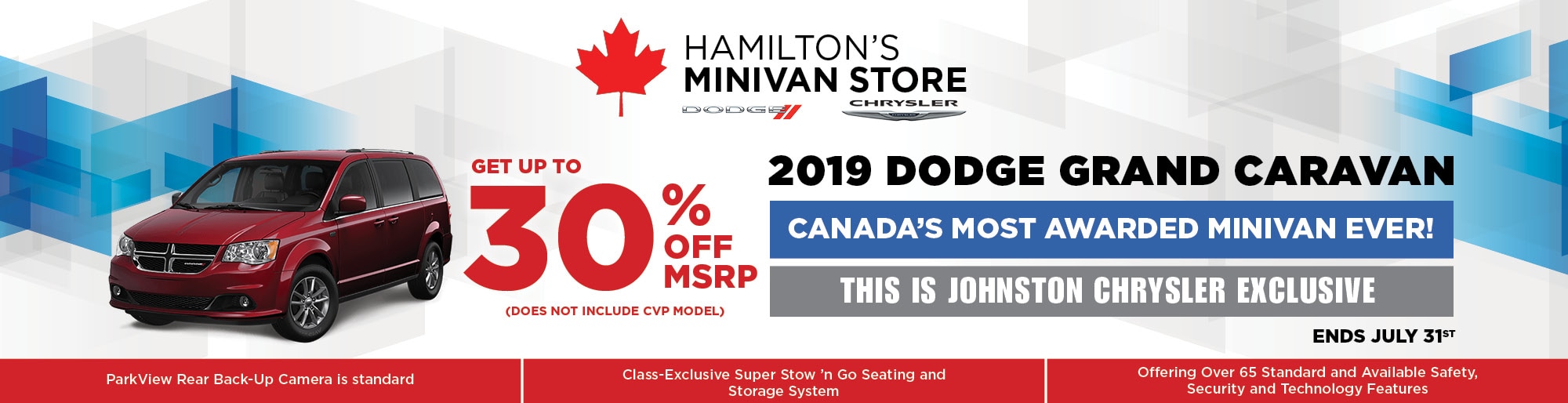 Chrysler Dodge Jeep Ram Dealer in Hamilton Johnston Motor Sales