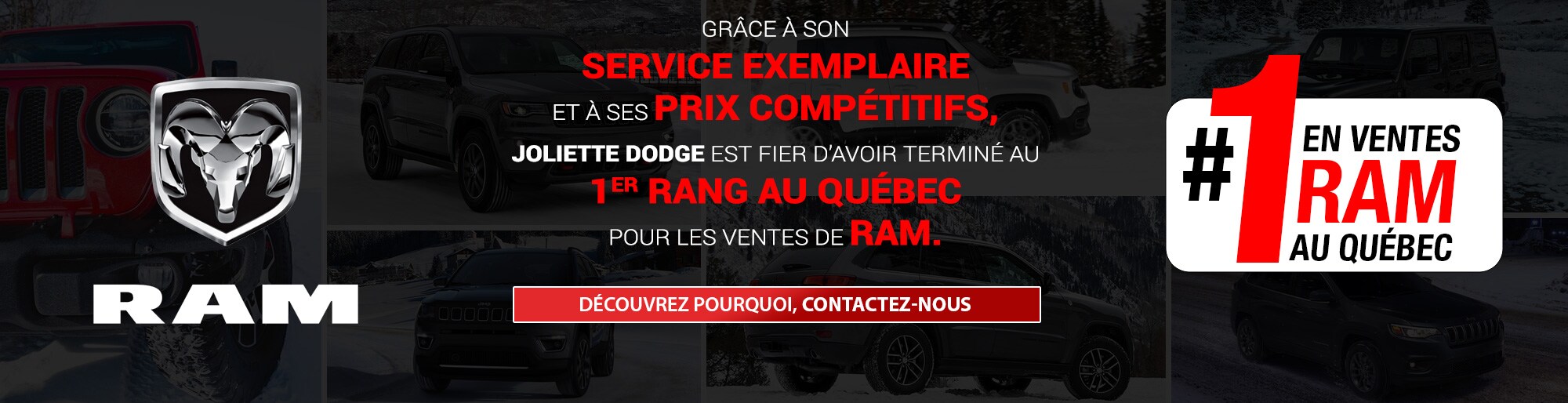 Concessionnaire Dodge Chrysler Jeep Ram Fiat Joliette Dodge 