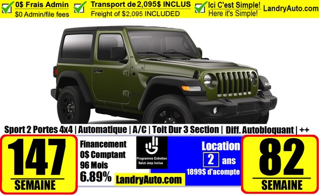 New 2023 Jeep Wrangler Inventory at Very Low Prices  It's  Simple.