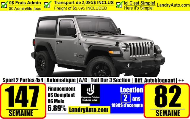 New 2023 Jeep Wrangler Inventory at Very Low Prices  It's  Simple.