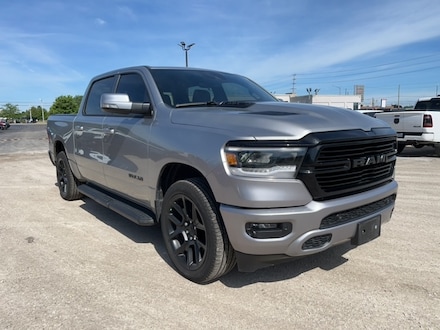 2022 Ram 1500 Sport |NIGHT EDITION|WIRELESS CHARGING PAD| 4x4 Crew Cab 144.5 in. WB for sale in Leamington, ON Billet Silver Metallic