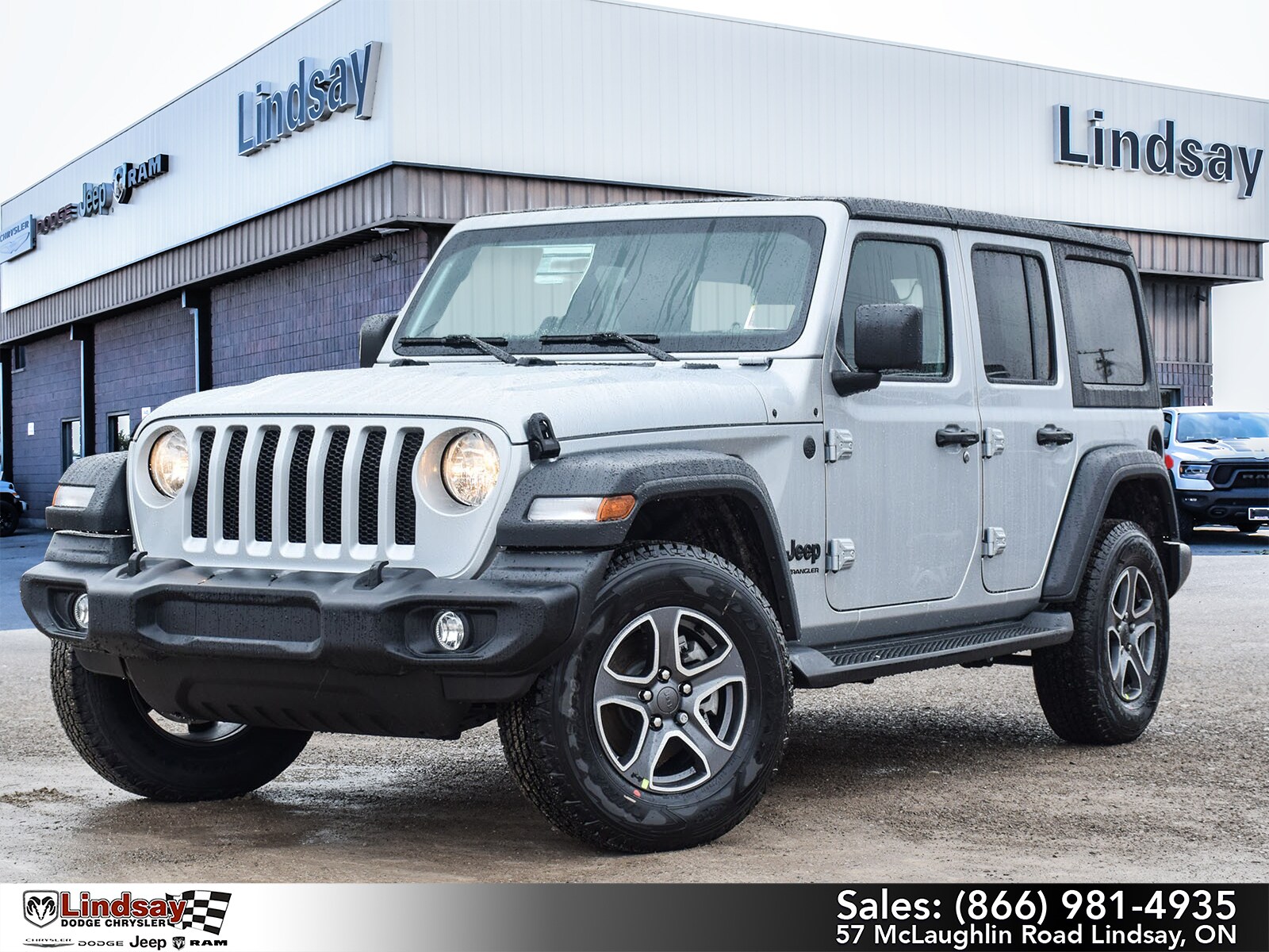 New 2023 Jeep Wrangler 4-Door Sport S For Sale | Lindsay ON