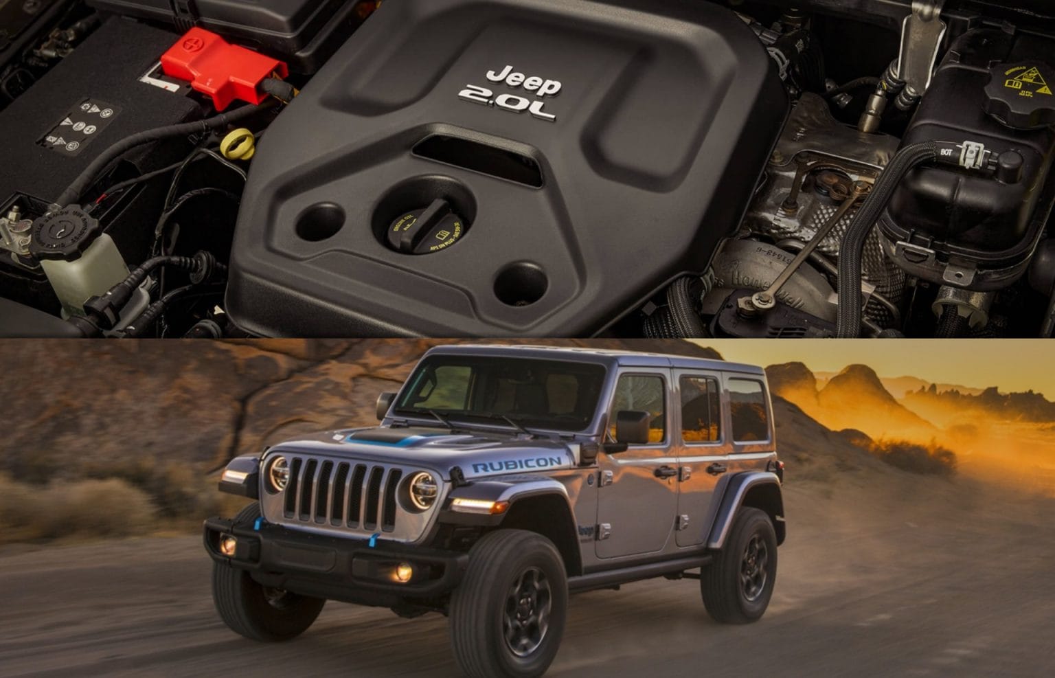Moteur 4 cylindres 2,0 litres | Jeep Wrangler 4xe Rubicon 2021