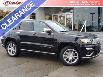 Featured new 2021 Jeep Grand Cherokee Summit SUV for sale in Vancouver, BC
