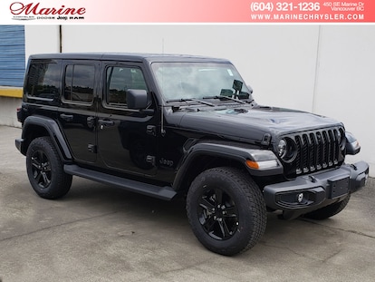 New 2022 New Jeep Wrangler Unlimited For Sale/Lease Vancouver BC | Stock#  68N2959 1C4HJXEG2NW262959