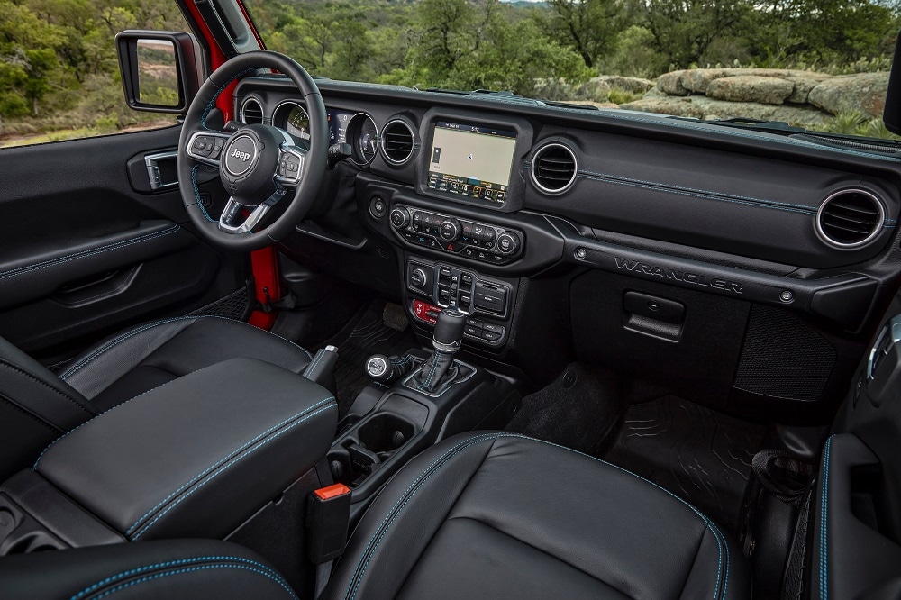 2022 Jeep Wrangler 4xe Hybrid Interior