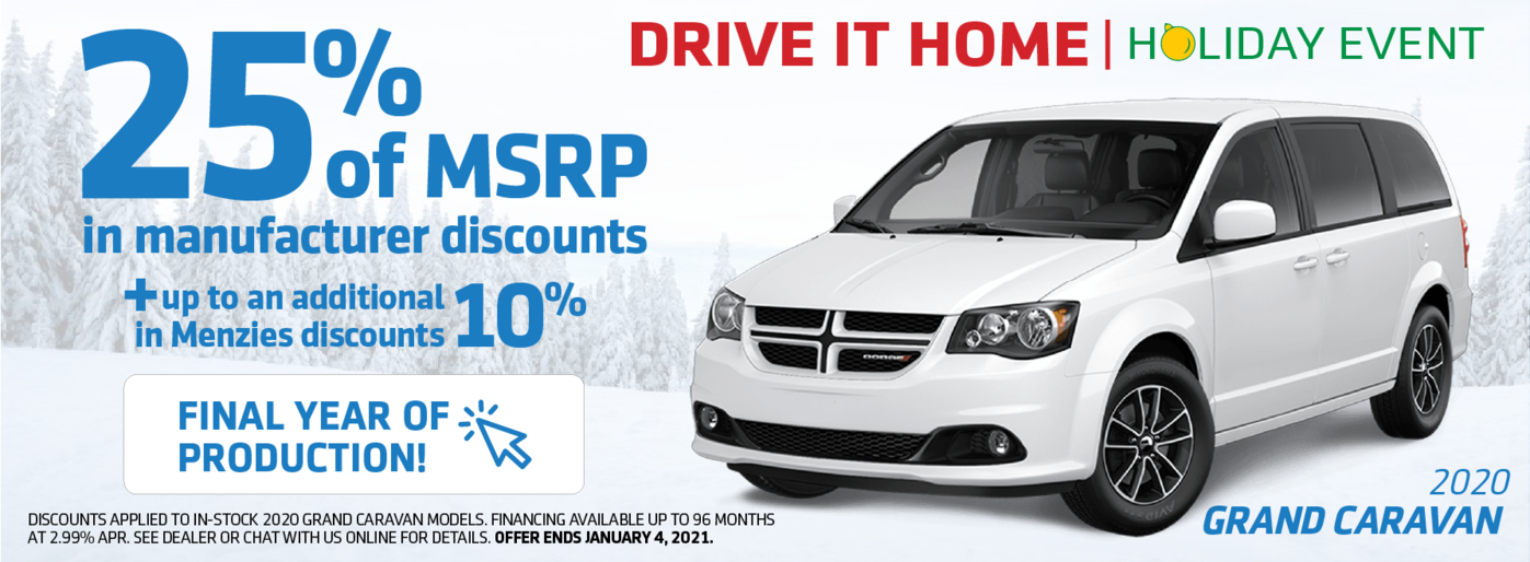 Menzies Chrysler Dodge Jeep RAM Whitby Oshawa New & Used Car