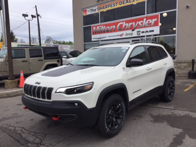 new 2019 jeep cherokee trailhawk 4x4 v6for sale milton on