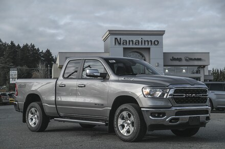 2022 Ram 1500 Big Horn 4x4 Quad Cab 140.5 in. WB for sale in Nanaimo, BC