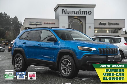 2020 Jeep Cherokee Trailhawk One Owner Low Kilometers SUV for sale in Nanaimo, BC