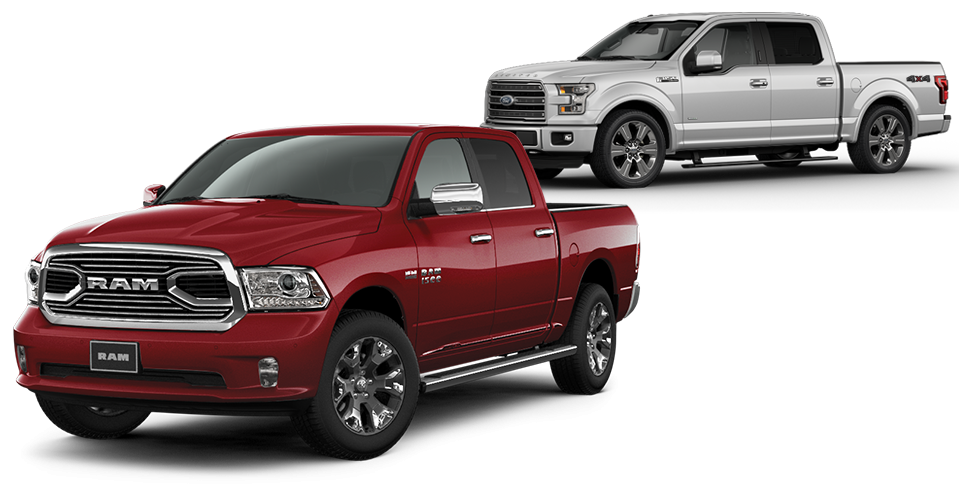 RAM 1500 Limited Crew Cab vs Ford f150 Limited Super Crew Cab.png