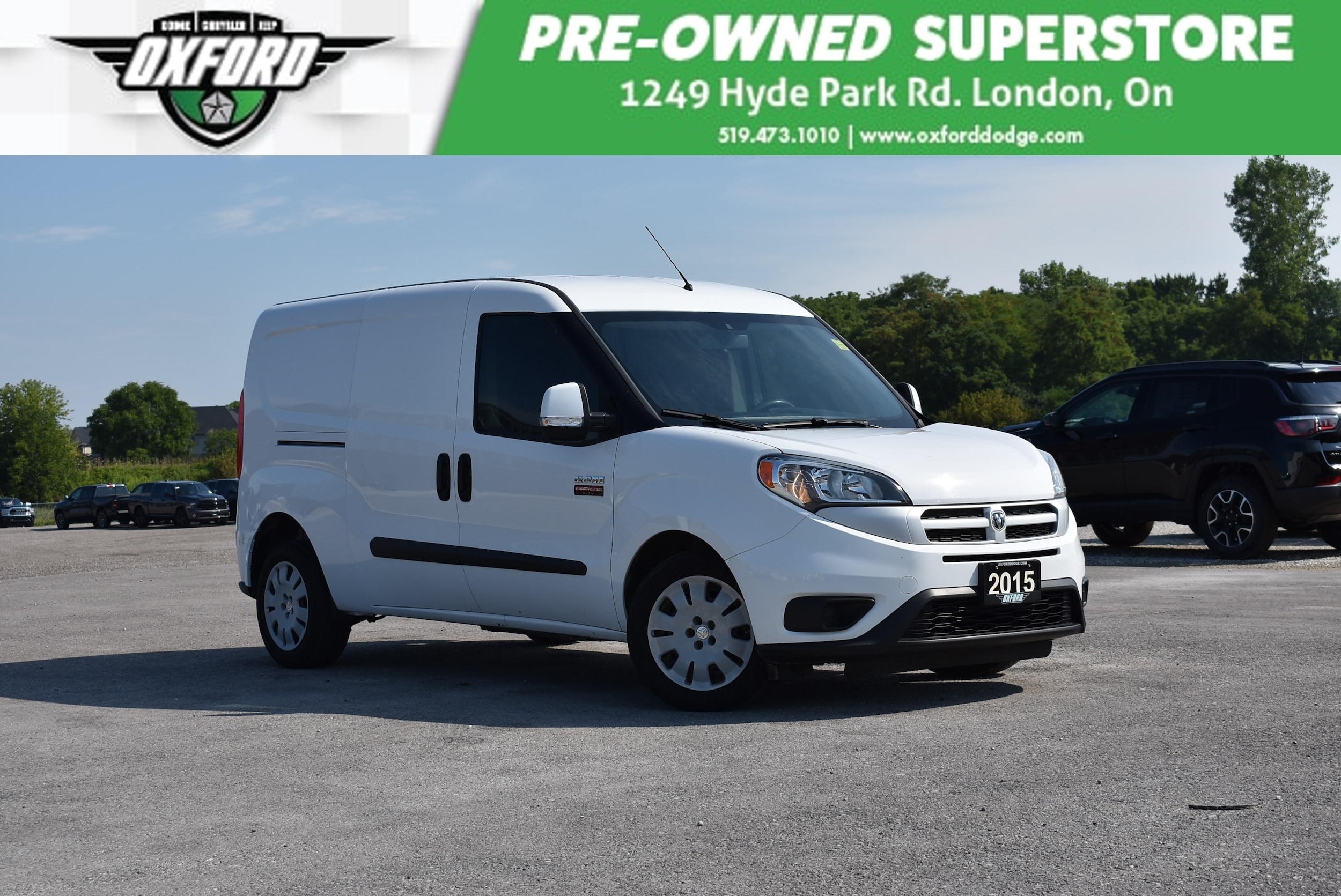 2015 Ram ProMaster City, used, 16,988 VIN ZFBERFDT8F6958668