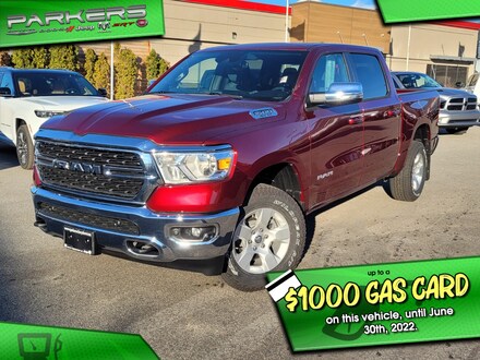 2022 Ram 1500 Big Horn 4x4 Crew Cab 144.5 in. WB for sale in Penticton, BC