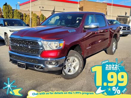 New 2022 Ram 1500 Big Horn 4x4 Crew Cab 144.5 in. WB for sale in Penticton, BC for sale in in Penticton, BC