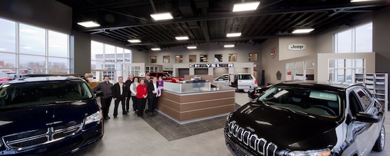 Here S The Family In Our Showroom Racicot Chrysler Dodge Jeep Ram