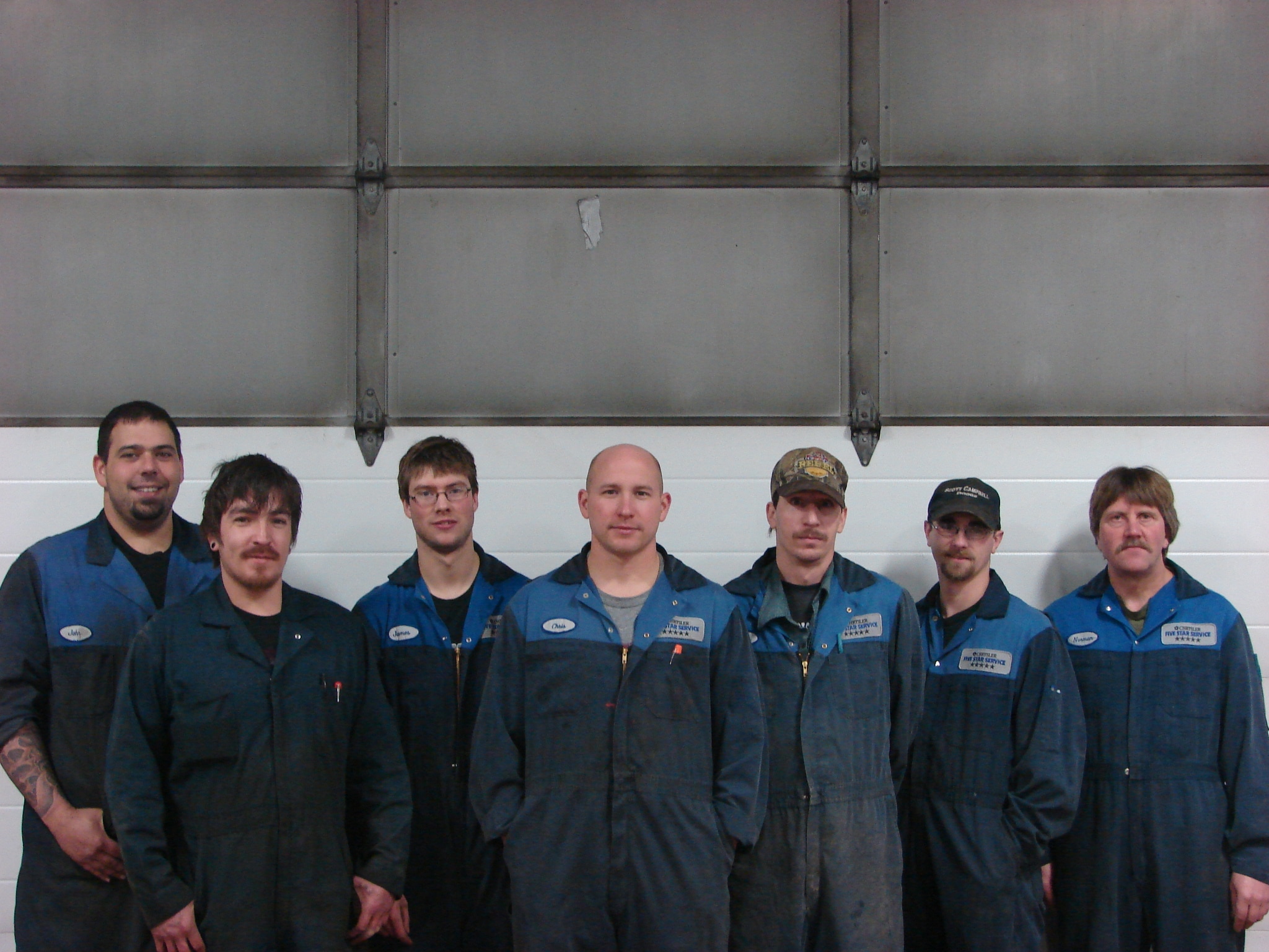 Our Chrysler Canada 2011Technical Training Excellence Awarded Technicians