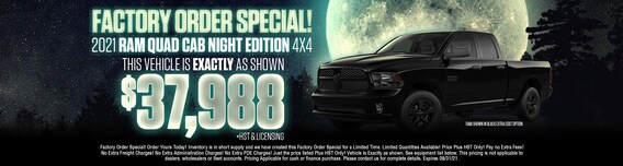 2021 Ram 1500 Night Edition Scarborotown Chrysler Dodge Jeep Ram