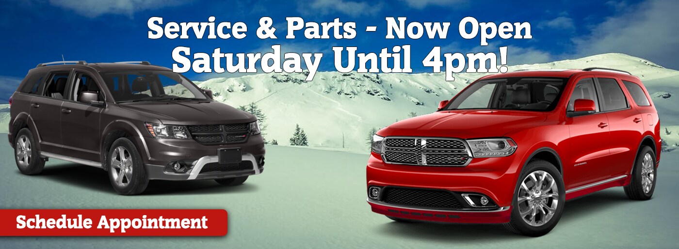 Sherwood Dodge Service & Parts Hours