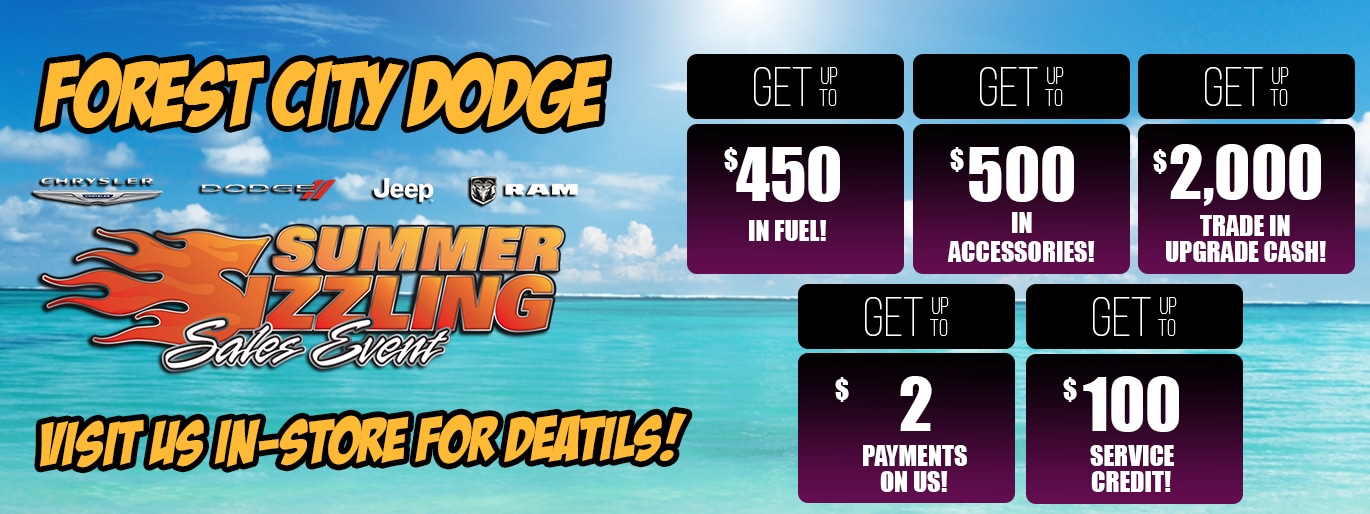 Forest City Dodge New Chrysler, Jeep, Dodge, Ram Dealership in London, ON