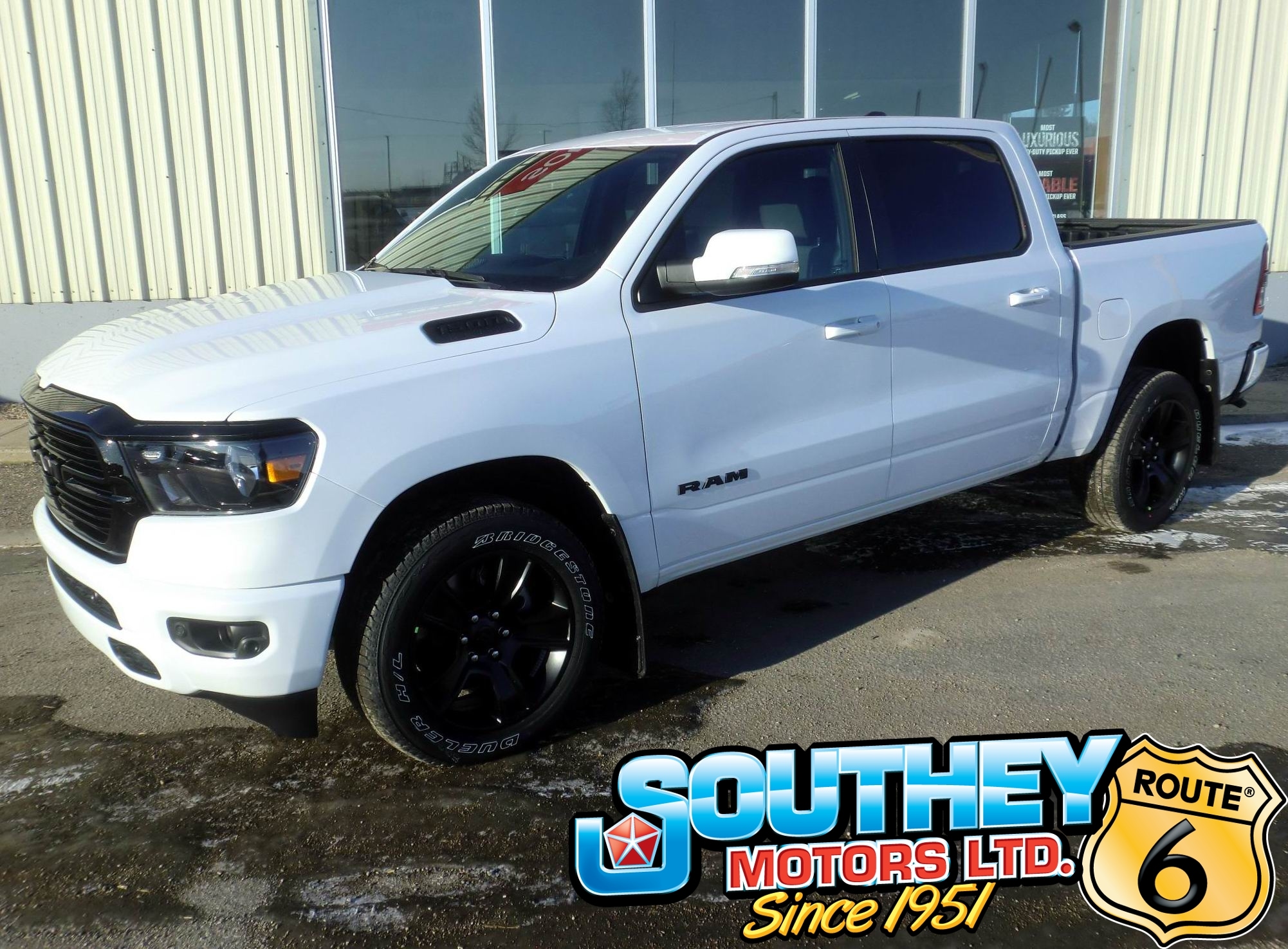 white 2019 ram rebel