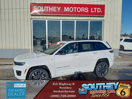 New 2022 Jeep All-New Grand Cherokee 4xe Overland SUV for sale in Southey, SK