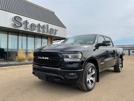 Featured new 2022 Ram 1500 Laramie 4x4 Crew Cab 144.5 in. WB for sale in Stettler, AB