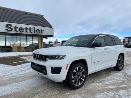 Featured new 2023 Jeep Grand Cherokee Overland 4x4 for sale in Stettler, AB
