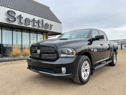 Featured pre-owned  2017 Ram 1500 Sport Crew Cab for sale in Stettler, AB
