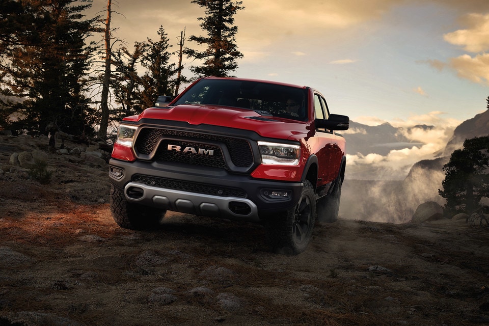 2021 Ram 1500 Off-Roading In the Mountains