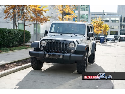 Used 2018 Jeep Wrangler Jk Unlimited Sport For Sale | Vancouver BC