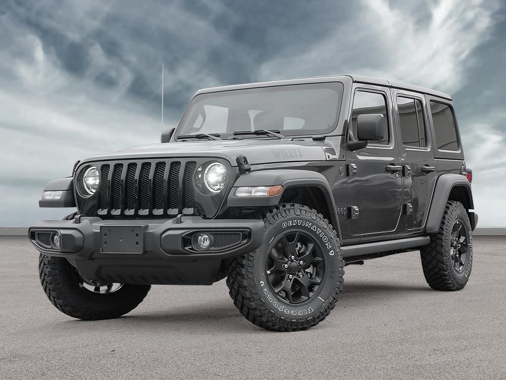 New 2023 Jeep Wrangler 4-Door Willys For Sale | Vancouver BC