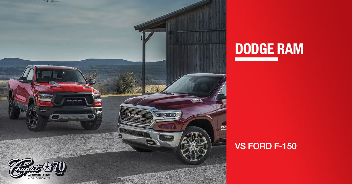 Dodge RAM vs Ford F-150