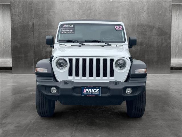Used 2022 Jeep Wrangler Unlimited Sport S with VIN 1C4HJXDN5NW190283 for sale in Bellevue, WA