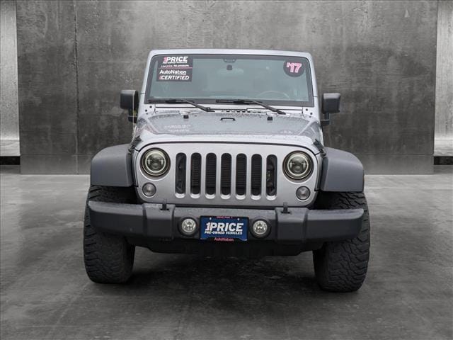 Used 2017 Jeep Wrangler Unlimited Sport with VIN 1C4BJWDG4HL634700 for sale in Bellevue, WA
