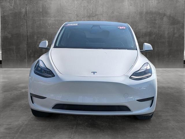 Used 2020 Tesla Model Y Long Range with VIN 5YJYGDEE0LF050851 for sale in Bellevue, WA