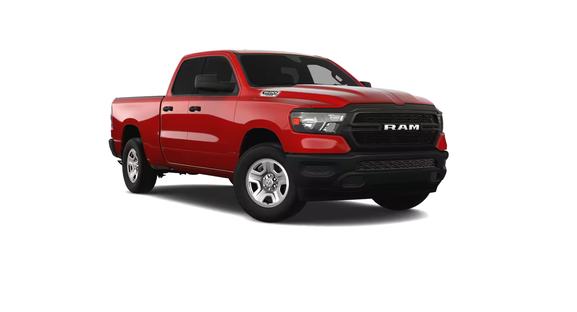 Red Clear-Coat Exterior Ram 1500