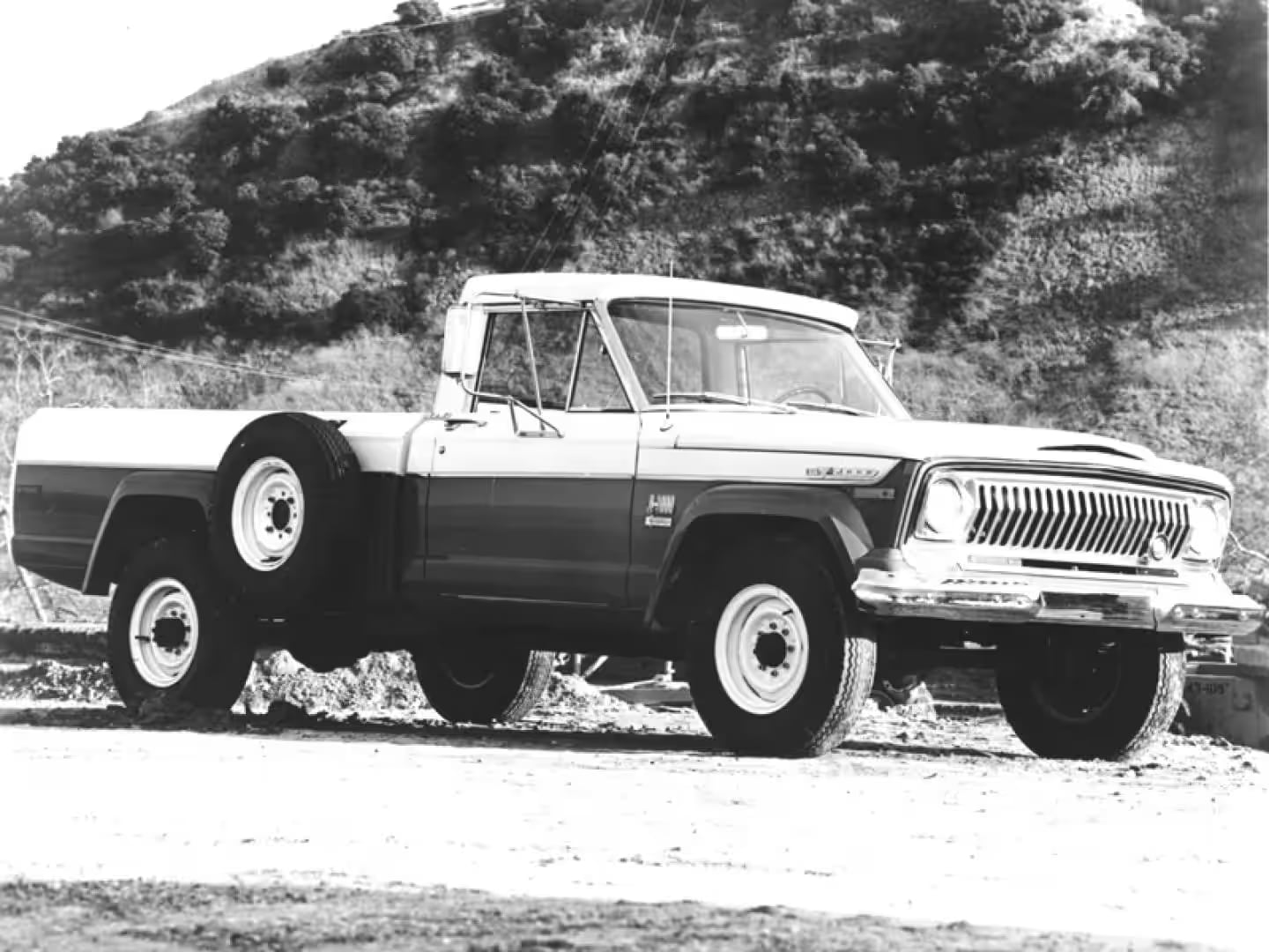 Image of 1960s Era Jeep Pickup