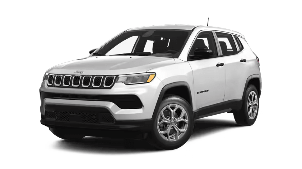Learn about the key features of the Jeep Compass Sport Jeep Compass Sport in Bright White