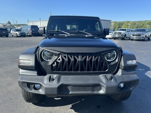 Used 2021 Jeep Wrangler Unlimited Altitude with VIN 1C4HJXDGXMW593661 for sale in Hermitage, PA