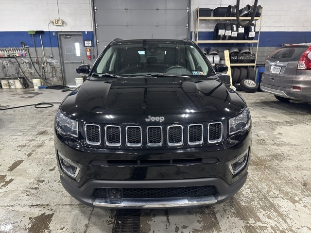 Used 2021 Jeep Compass Limited with VIN 3C4NJDCB1MT517792 for sale in Hermitage, PA