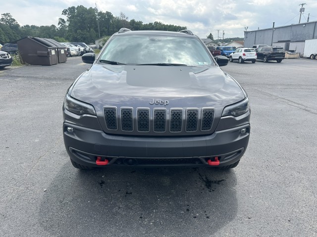 Used 2022 Jeep Cherokee Trailhawk with VIN 1C4PJMBX7ND501450 for sale in Hermitage, PA