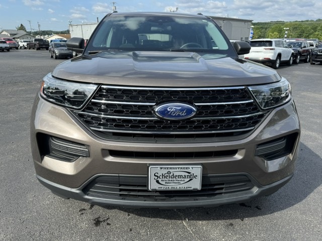 Used 2021 Ford Explorer XLT with VIN 1FMSK8DH9MGA55198 for sale in Hermitage, PA