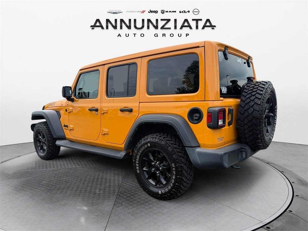 Used 2021 Jeep Wrangler Unlimited Willys SUV