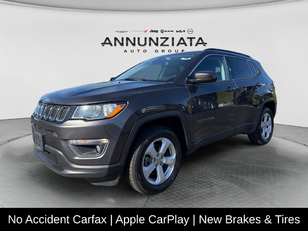 Certified 2021 Jeep Compass Latitude with VIN 3C4NJDBB2MT520587 for sale in Warwick, NY