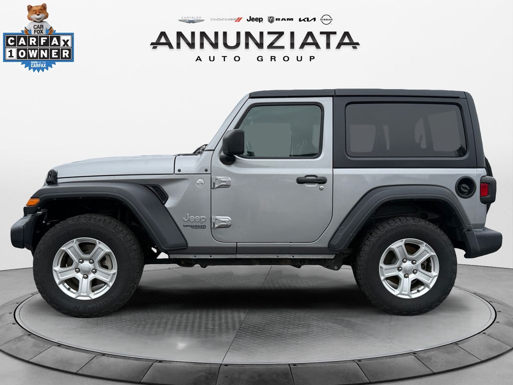 Certified 2019 Jeep Wrangler Sport S with VIN 1C4GJXAG1KW652125 for sale in Warwick, NY