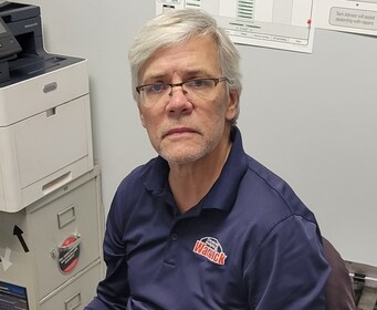 Staff member Dan Wilkin from 568e6f6d4101