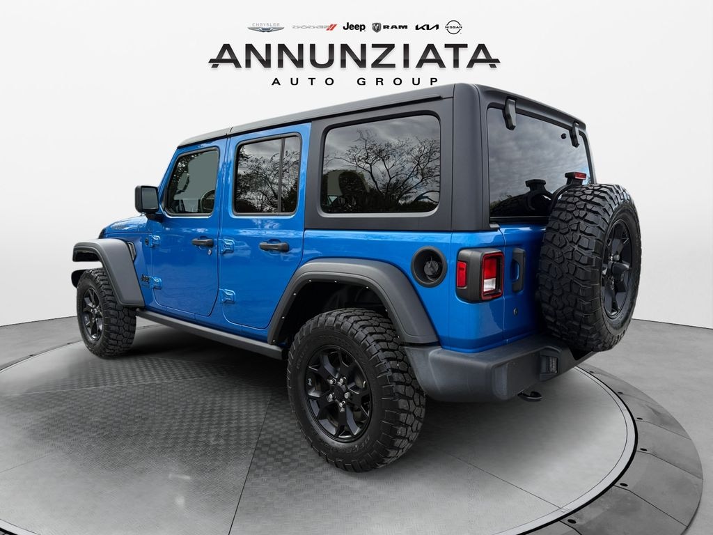 Certified 2021 Jeep Wrangler Unlimited Willys SUV